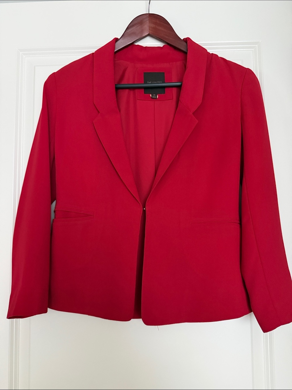 The Limited Red Women's Tailored Blazer